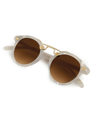 St. Louis Sunglasses in Alabaster 18K