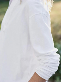 Patrick Heritage Jersey Popover in White