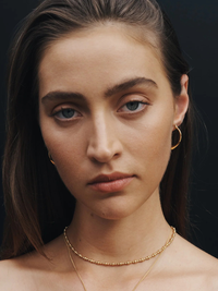 Cleo Choker Necklace in Gold