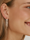 Marquise Cocktail Earrings in Gold