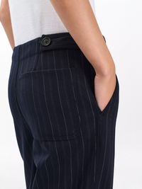 Irina Tailored Pants in Navy Multi