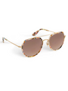 Baker Sunglasses in 18K Titanium + Gelato Mirrored