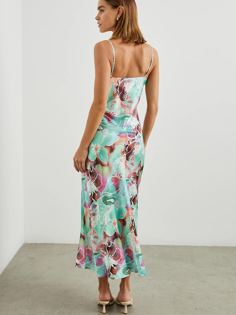 Jackie Slip Dress in Kauai Floral