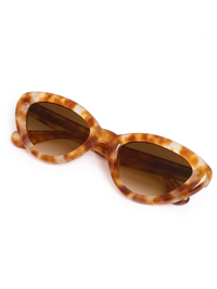 Sasha Sunglasses in Blonde Amaro