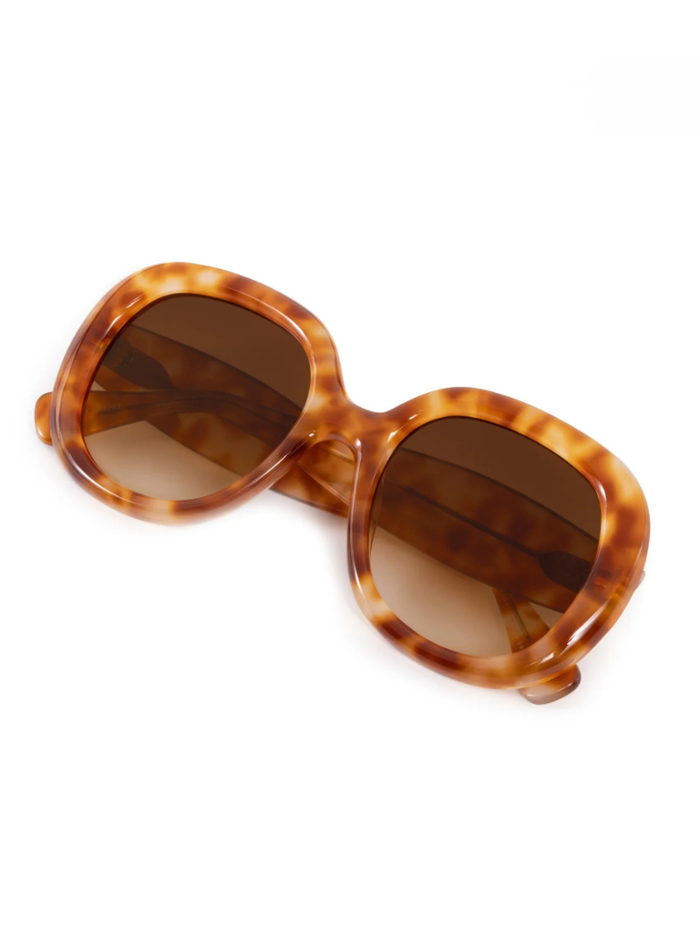 Chloe Sunglasses in Blonde Amaro
