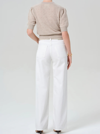 Annina Straight Leg 30" in Soft White