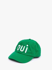 Oui Baseball Hat in Green