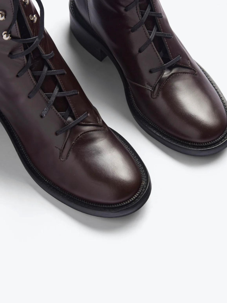 Ross Lace Up Boot in Espresso