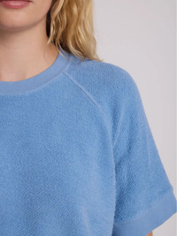 Ziggy Short Sleeve Crew in Carolina Blue
