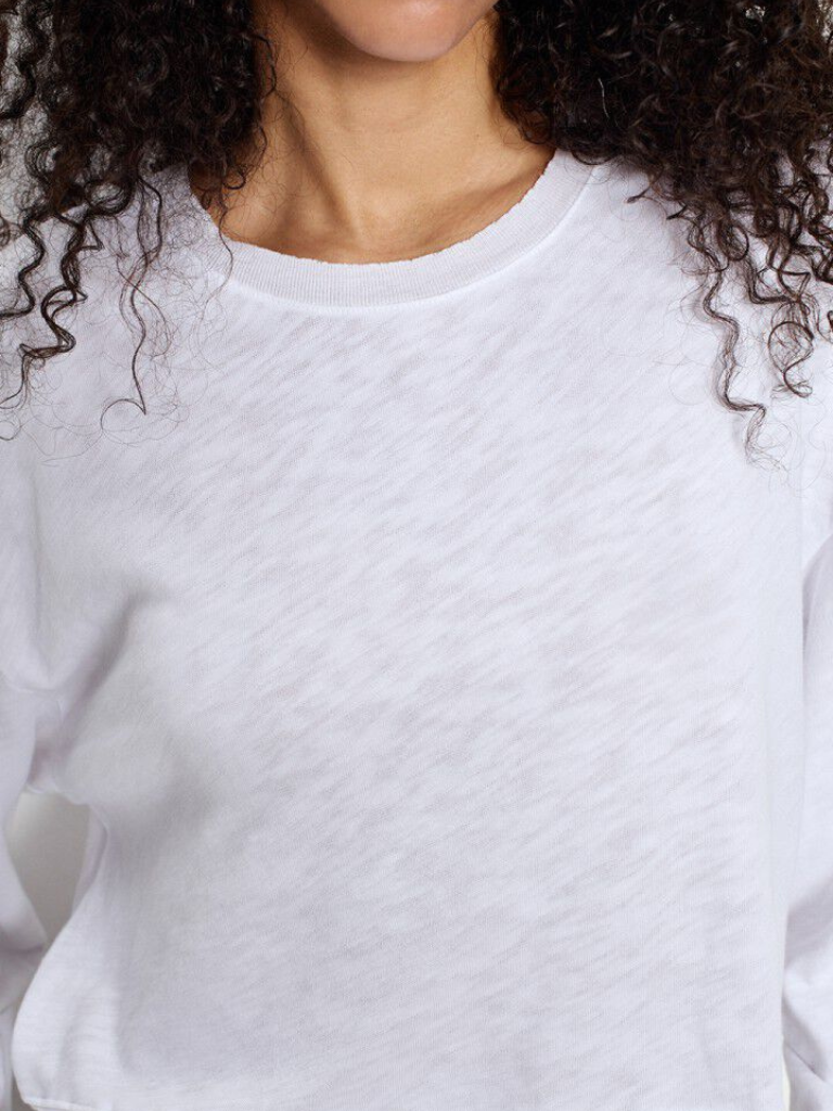 Sonoma Long Sleeve Crew T-Shirt in White