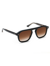 Zander Sunglasses in Black +Black Tea