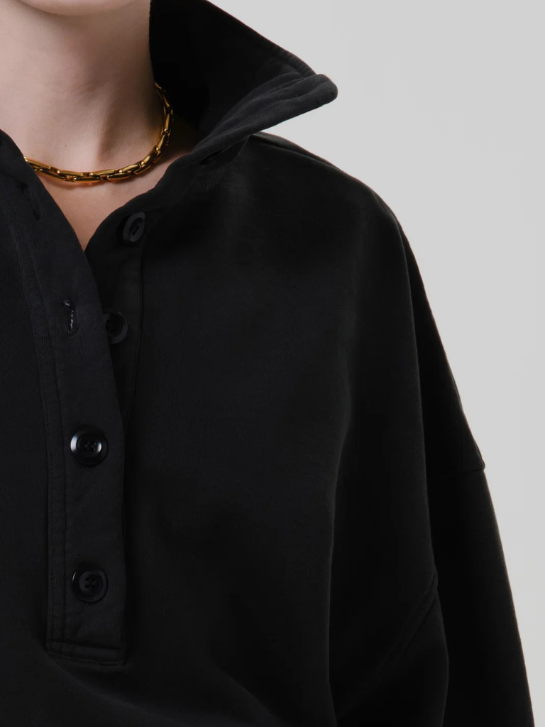 Mirelle Funnel Neck Top in Juniper