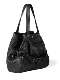 Billy Lambskin Bag in Black