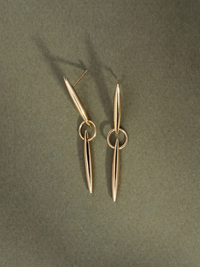Quilla Earrings in Gold