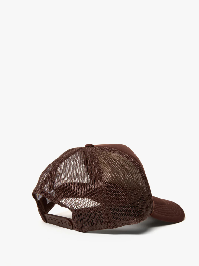 Voulez Vous Trucker Hat in Chocolate