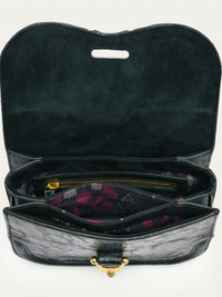 Mini Manon Bag in Vintage Glossy Black