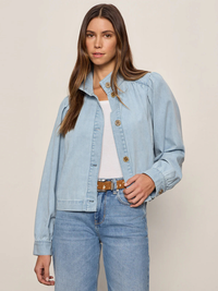 Charlotte Denim Jacket in Whisper