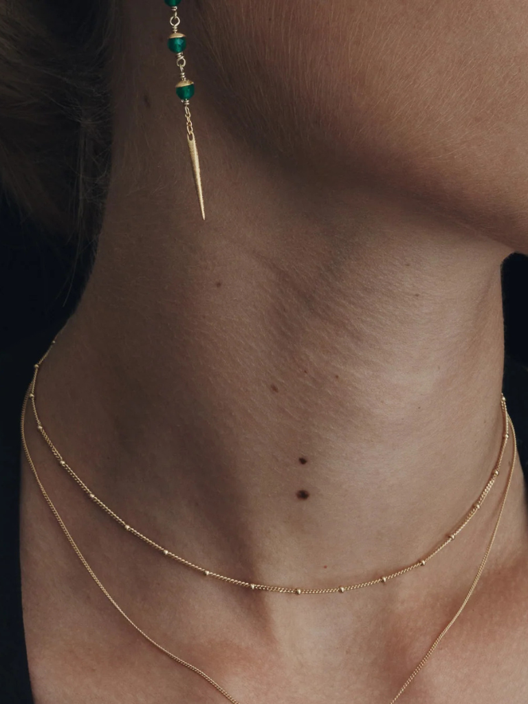 Fine Choker Necklace in Gold