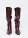Astor Slouch Boots in Bordeaux