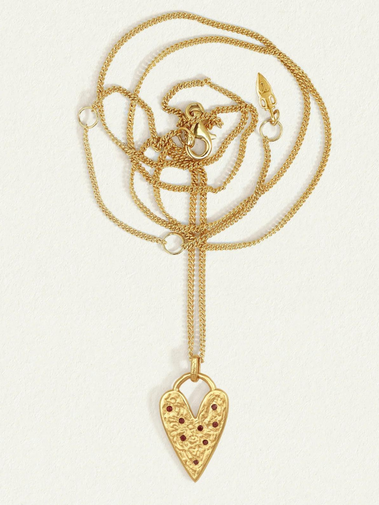 Lover Necklace in Gold Vermeil