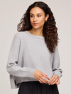 Axel Crewneck Sweater in Heather Ash