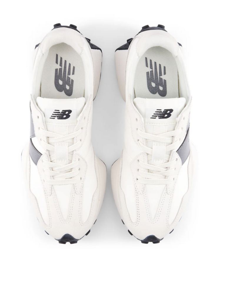 New Balance 327 Sneaker in Sea Salt/Anthracite