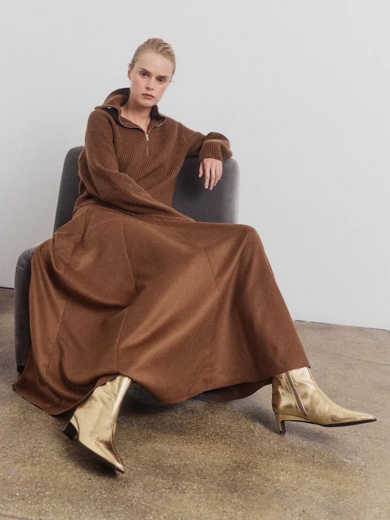 Sam Boot in Metallic Opalo