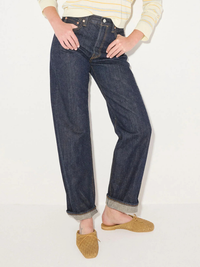 Cammie Woven Mule in Biscuit Woven Suede