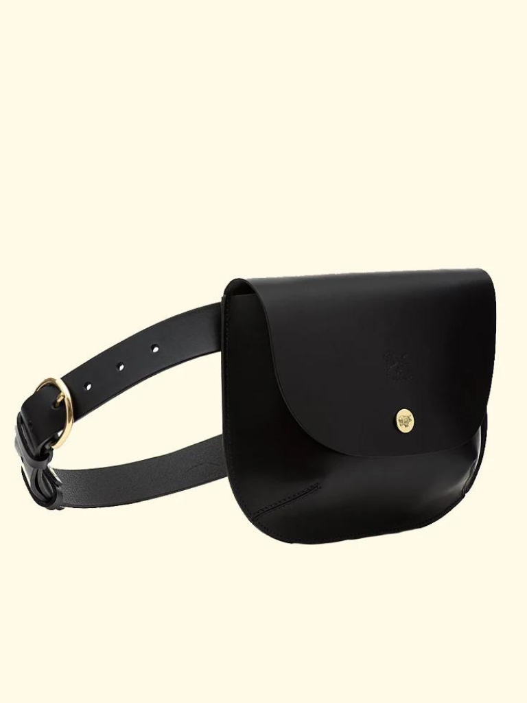 Parione Belt Bag in Black