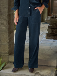 Madeline Corduroy Pant in Classic Navy
