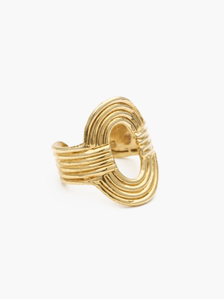 Aalto Ring in Brass
