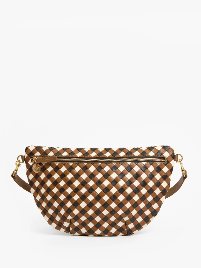 Grande Fanny Pack in Oat Gingham