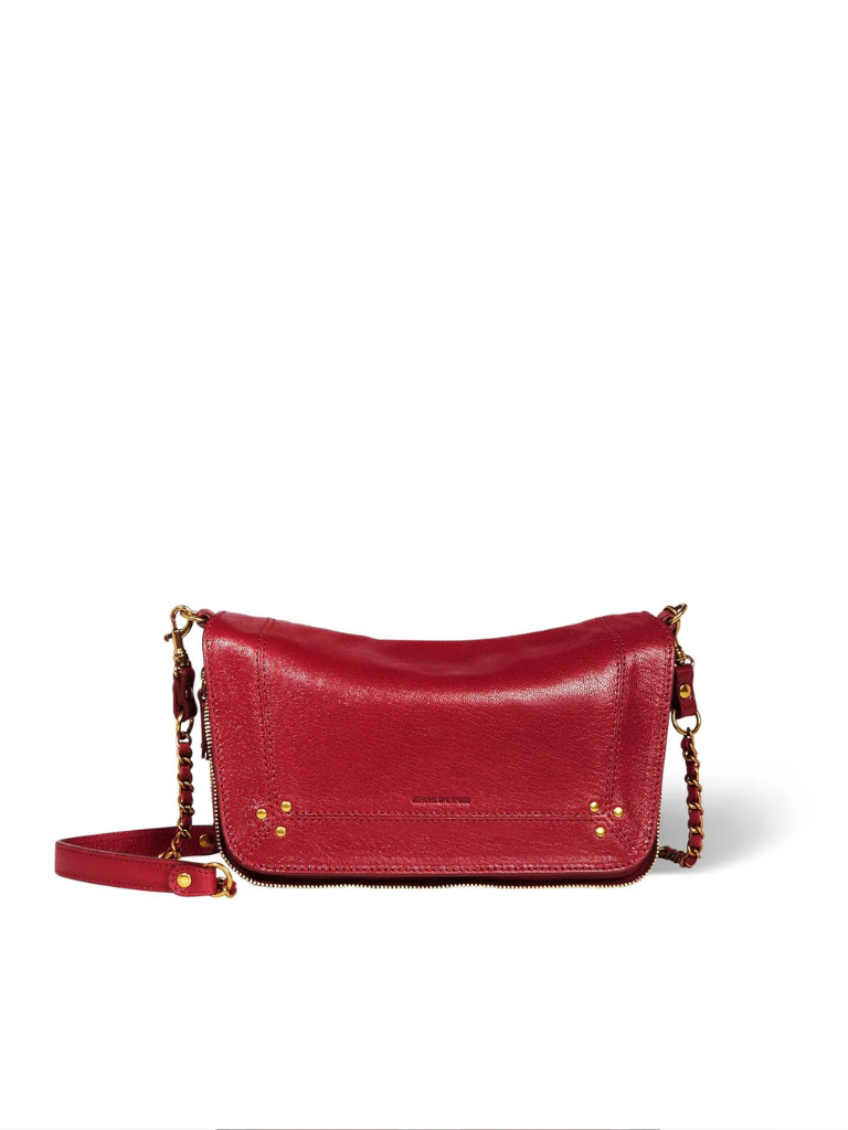 Bobi S Shoulder Bag in Ruby