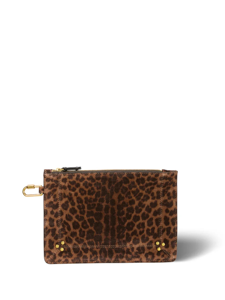 Medium Pocket Wallet in Leopard