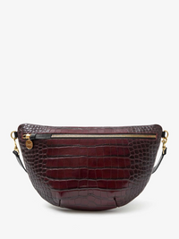 Grande Fanny Pack in Bordeaux Autumn Croco