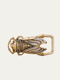 Baby Cicada Belt Buckle in Gold