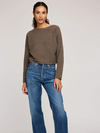 Niko Pullover Sweater in Heather Umber