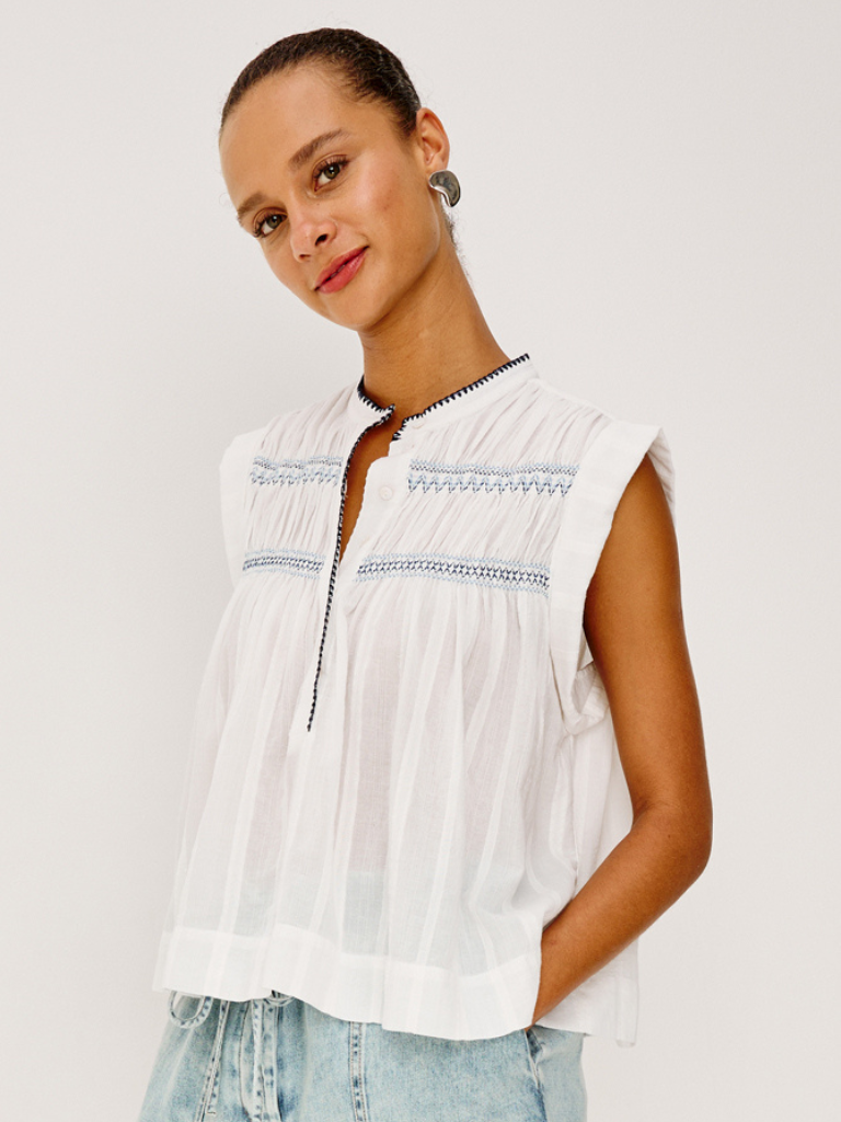 Willow Top in White