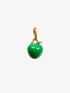 Apple Charm in Emerald