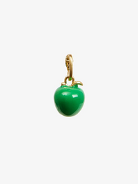 Apple Charm in Emerald