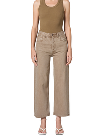 Ren High Rise Wide Leg Jean in Trail