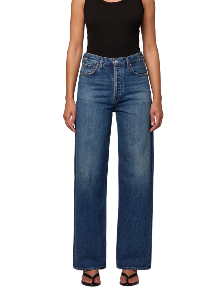 Ren High Rise Wide Leg Jean 32" in Chapter