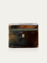 Greta Jewelry Box in Terracielo Velvet