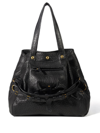 Billy Lambskin Bag in Black