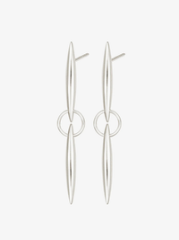 Quilla Earrings in Silver
