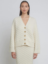Everly Cardigan Sweater in Ivory