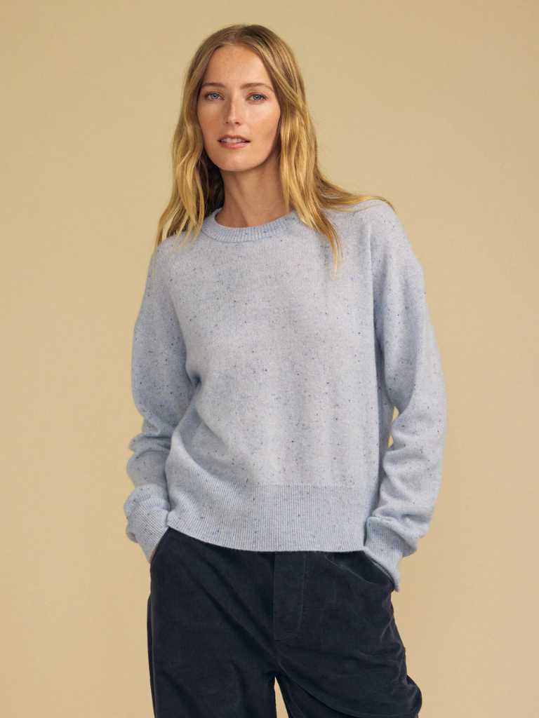 Alba Cashmere Sweater in Capri
