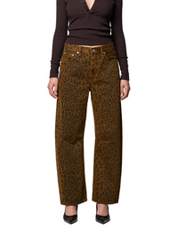 Miro Reworked Jean in Sepia Cheetah