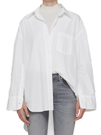 Cocoon Shirt in Optic White