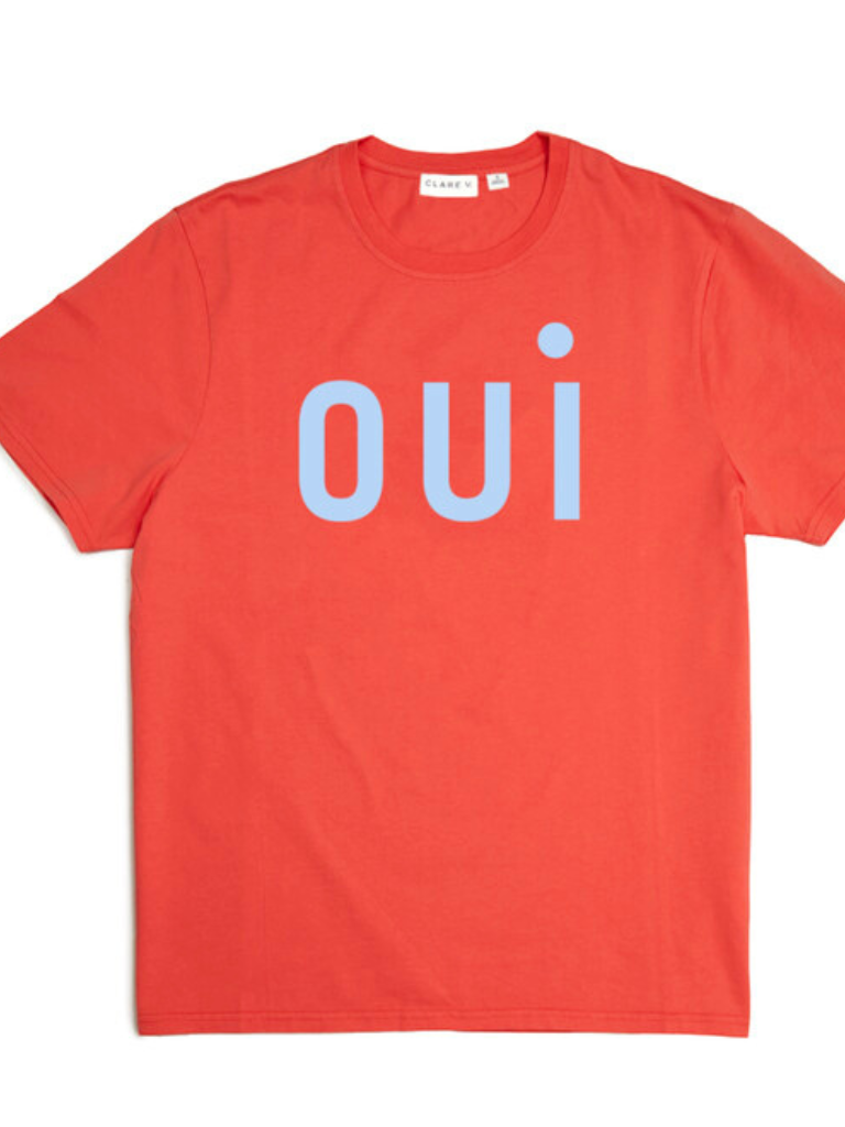 Oui Original Tee in Bright Poppy